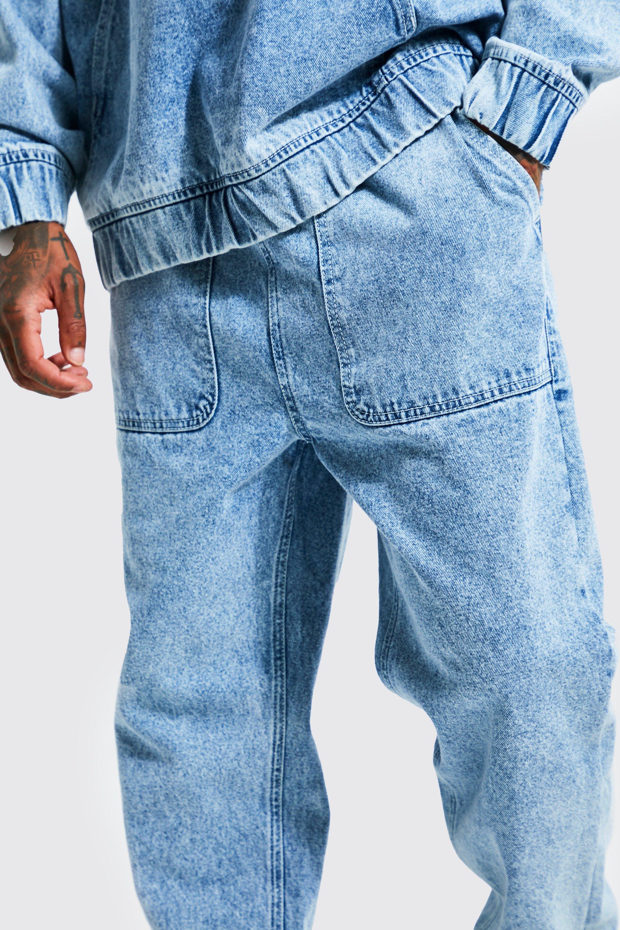 Relaxed Tapered Denim Jogger